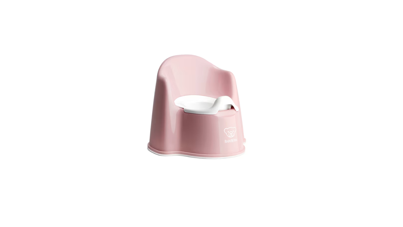 Baby Bjorn Potty Chair Black/White