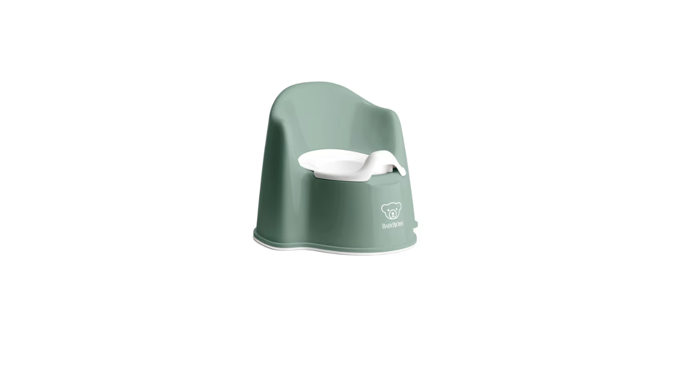 Baby Bjorn Potty Chair Black/White