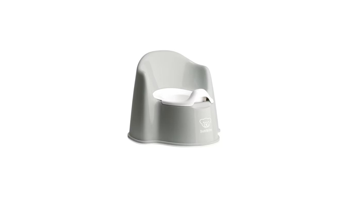 Baby Bjorn Potty Chair Black/White