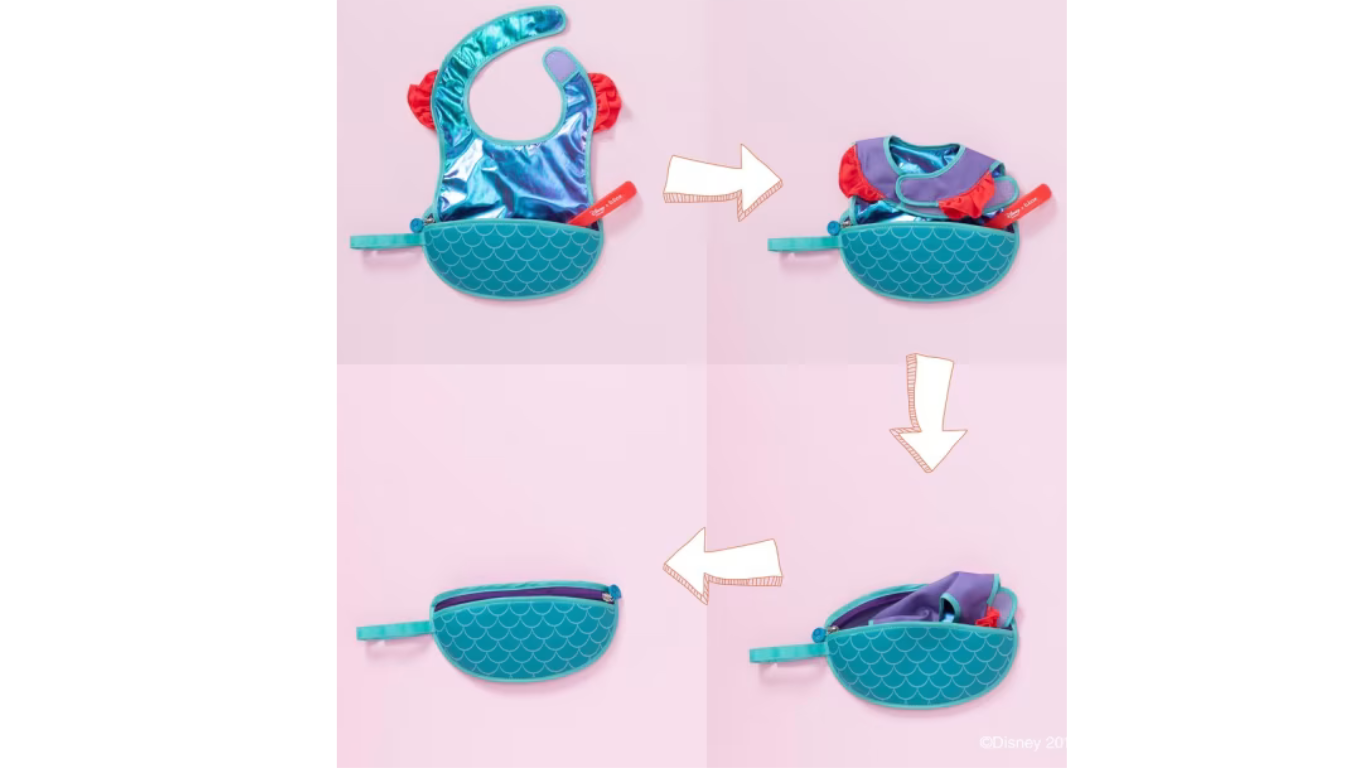 Bbox Disney Ariel Bib