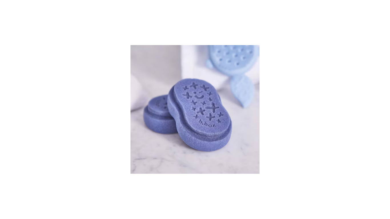 Bbox Baby Bath Brush Replacement Sponge 2 Pk