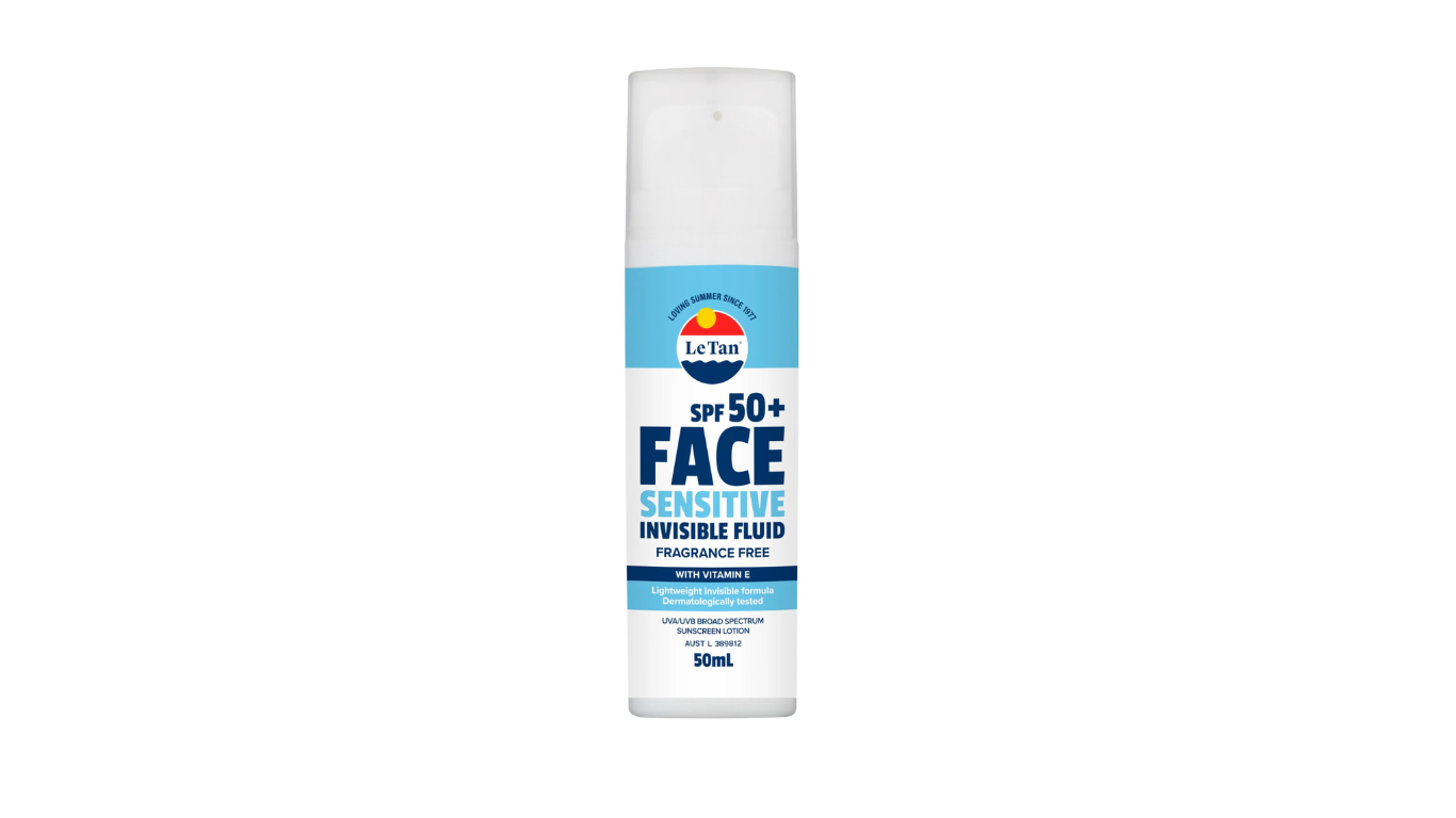 Le Tan SPF50+ Sensitive Face Invisible Fluid 50ml