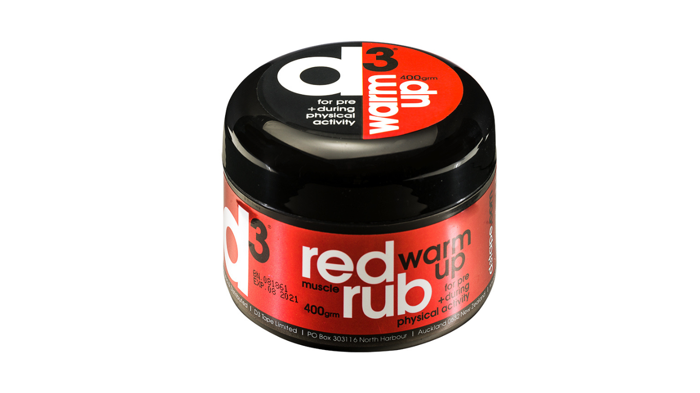 d3 Sport Warm up rub